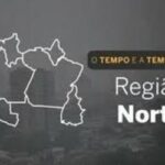 PREVISÃO DO TEMPO: Sábado (27) com chance de chuva em grande parte da região Norte