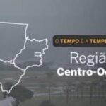 PREVISÃO DO TEMPO: neste domingo (21), possíveis chuvas no Centro-Oeste