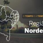 PREVISÃO DO TEMPO: pancadas de chuva atingem boa parte do Nordeste, nesta quinta-feira (4)
