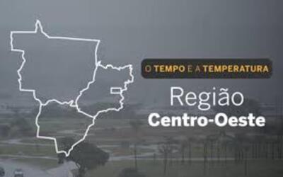 PREVISÃO DO TEMPO: terça-feira (23) chuvosa no Centro-Oeste