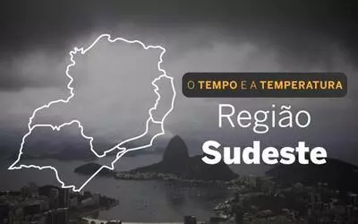 PREVISÃO DO TEMPO: terça-feira (23) de instabilidade Região Sudeste