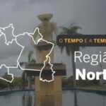 PREVISÃO DO TEMPO: terça-feira (23) de instabilidade na Região Norte
