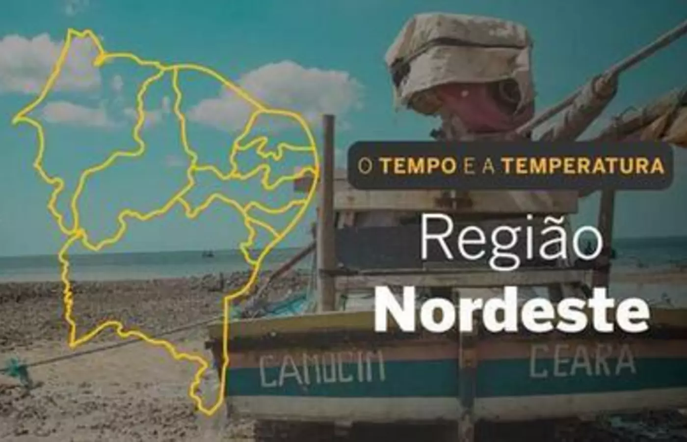 PREVISÃO DO TEMPO: terça-feira (23) ensolarada na Região Nordeste