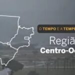 PREVISÃO DO TEMPO: quarta-feira (15) com alertas de chuvas e tempestades no Centro-Oeste
