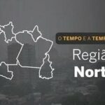 PREVISÃO DO TEMPO: quarta-feira (15) com chuvas intensas na Região Norte