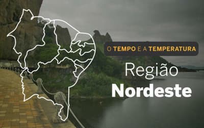 PREVISÃO DO TEMPO:  Chuvas atingem o litoral do Nordeste neste domingo (26)