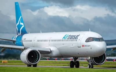 Air Transat começa a operar no Brasil com voos diretos para o Canadá