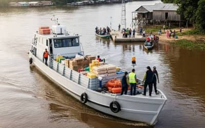 Governo Federal investe em hidrovias para ampliar acesso e inclusão na Região Norte