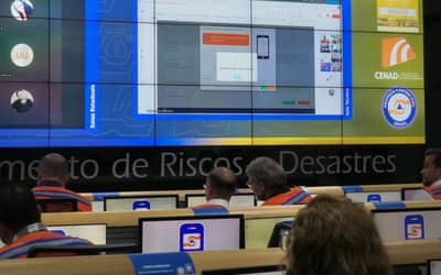 Operação do Defesa Civil Alerta completa um ano com 630 alertas enviados