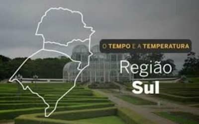 PREVISÃO DO TEMPO: Sábado (6) no Sul será de instabilidade moderada e sem grandes acumulados