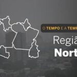 PREVISÃO DO TEMPO: Sábado (6) terá pancadas significativas no centro-sul da Região Norte
