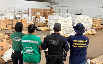 Operação do Mapa apreende 21 toneladas de agrotóxicos irregulares no Triângulo Mineiro