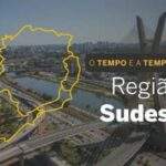 PREVISÃO DO TEMPO: terça-feira (3) de muitas chuvas e trovoadas no Sudeste