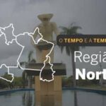 O TEMPO E A TEMPERATURA: quinta-feira (7) chuvosa no Norte