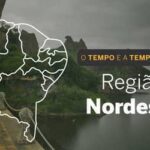O TEMPO E A TEMPERATURA: Nordeste nesta quinta-feira (7)