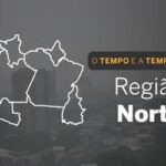 O TEMPO E A TEMPERATURA: previsão de chuvas intensas em áreas do AM, RR, AP e PA