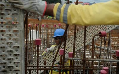 Desempenho da Indústria da Construção Cai 1,9 Ponto em Junho