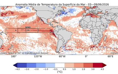 El Niño 2026: Inmet divulga boletim técnico sobre monitoramento do fenômeno (segunda-feira)