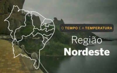 Previsão do Tempo para a Região Nordeste – Segunda-feira (3)