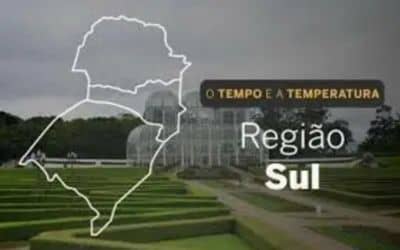 Região Sul enfrentará domingo com muita nebulosidade e pancadas de chuva (2)