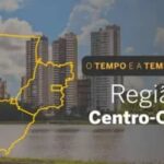 Centro‑Oeste enfrenta contrastes climáticos em domingo (13)