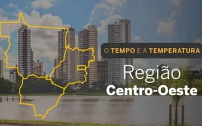 Centro‑Oeste enfrenta contrastes climáticos em domingo (13)