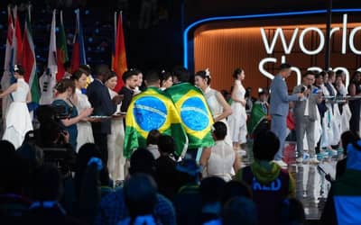 Brasil brilha na WorldSkills Shanghai 2026 (22 a 27 de setembro)